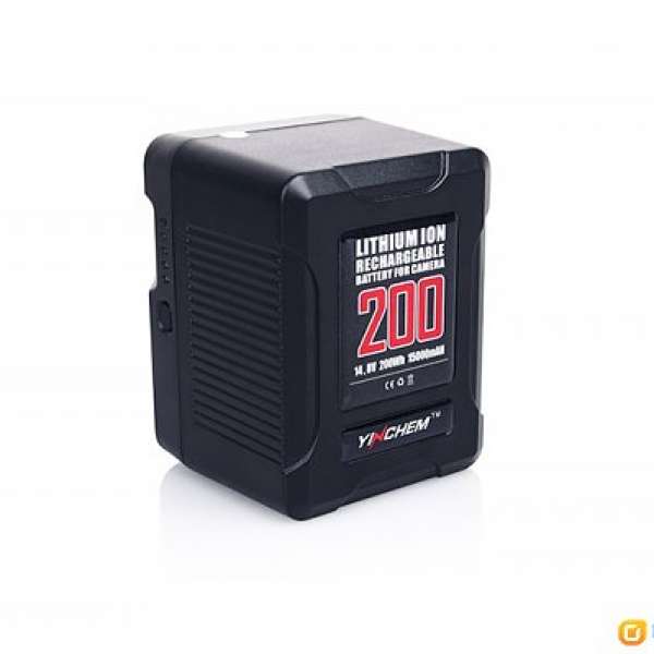 YINCHEM 鋰電池 YC-200S 配備 D-Tap 及 USB 5V 輸出 (NEW Product)