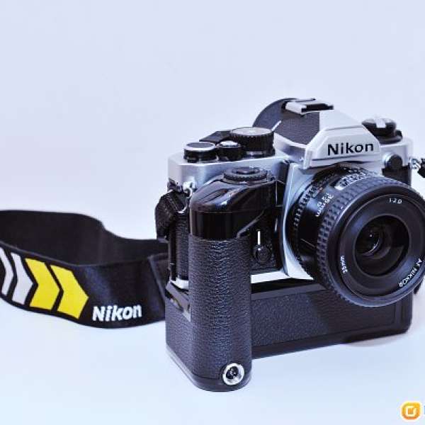 Nikon FM2 連原廠 MD-12電動過片馬達