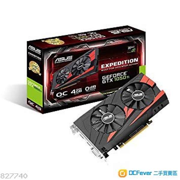 Asus GTX1050ti 4GB DDR5