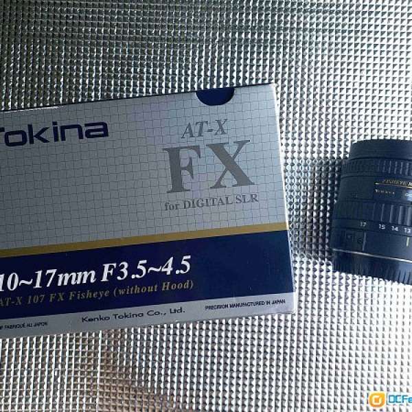 Tokina AT-X 107 NH fish-eye (Canon)