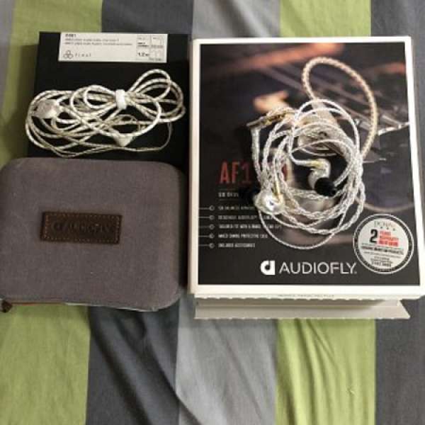(99%new) AUDIOFLY AF1120 連 Final Lab II cable 3.5mm 不散放