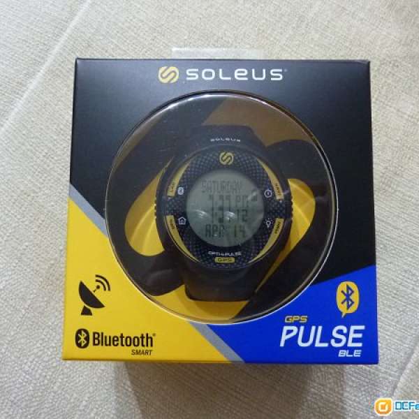 Soleus GPS PULSE BLE 智能手表, 95% new