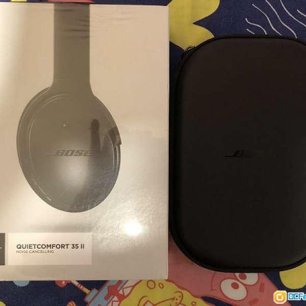 Bose QuietComfort QC35II黑色無線耳機（香港行貨有保養）