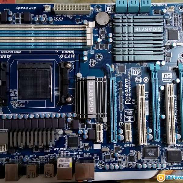 罕有頂級 GA 990XA-UD3 rev. 3.0 8+2相供電FX/AM3+ 6/8核CPU首選