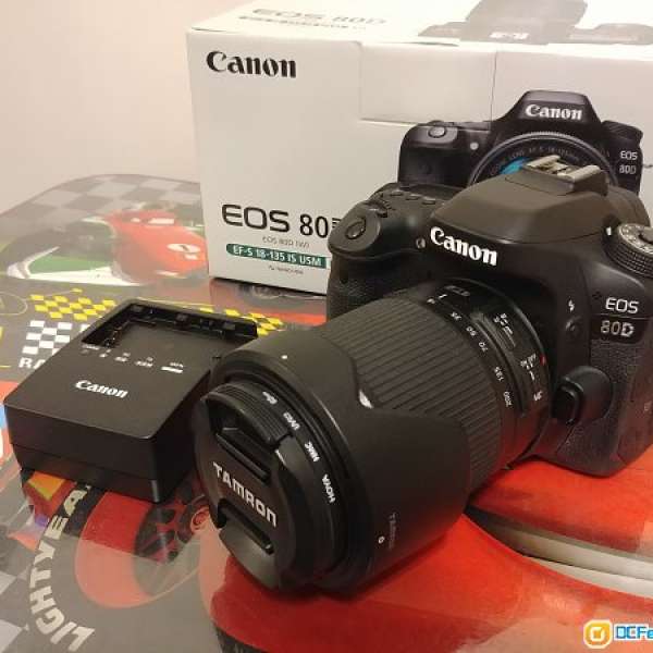 90% new Canon 80d body only with warranty