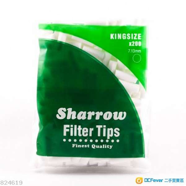 4 x Sharrow King Size filter tips / 4包手捲煙濾嘴