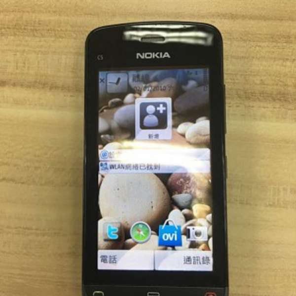 Nokia C5手機，備用機長者用一流，90%新淨,益用家$350元