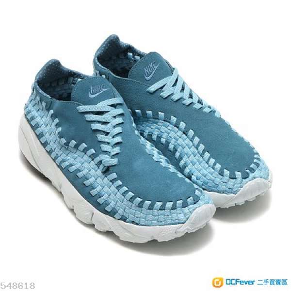 Nike Air Footscape Woven US8 淺藍 air force max