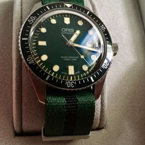 Oris Divers 65 Green Dial