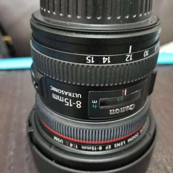 Canon EF 8-15mm F4 L Fisheye USM