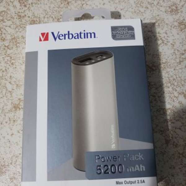 Verbatim Power Pack 5200mAh 外置充電(全新)