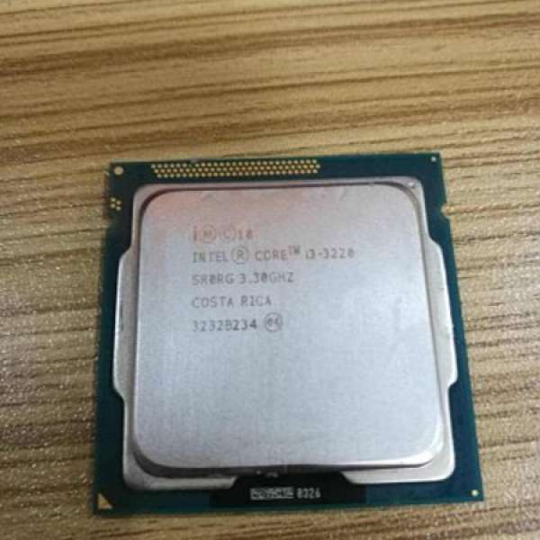 Intel i3 3220 cpu 連風扇