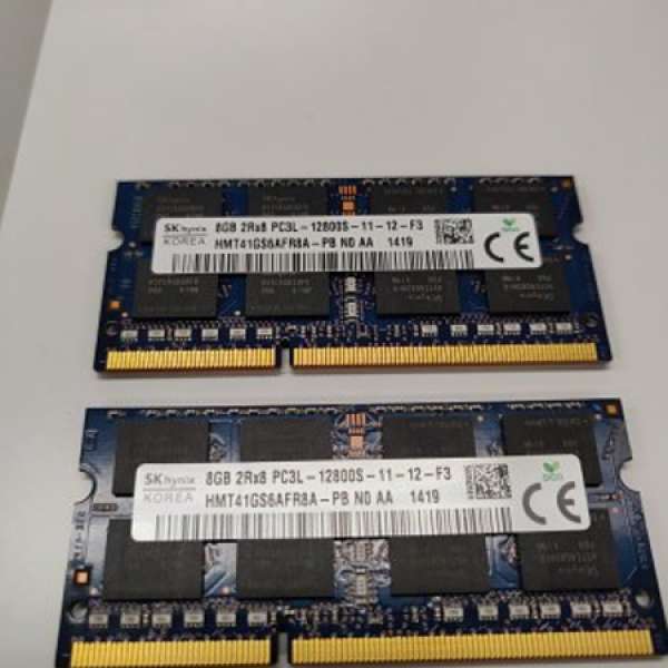 Hynix 8GB DDR3 SO-DIMM1600MHz x2