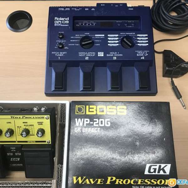 Roland GR-09 Guitar Synthesizer 及 Boss WP-20G Wave Processor