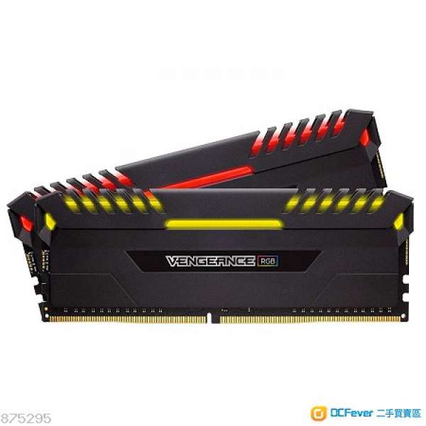 16GB (2 x 8GB) Corsair VENGEANCE RGB DDR4 3000 MHz