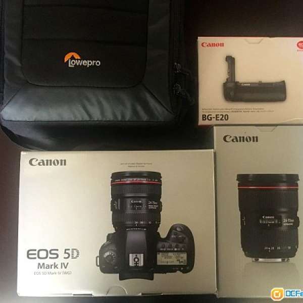 Canon EOS 5D Mark IV ........带保修和24-70mm镜头！