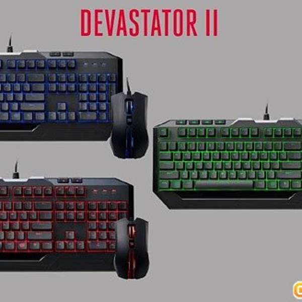 全新CoolerMaster Devastator II Keybroad Mouse Set