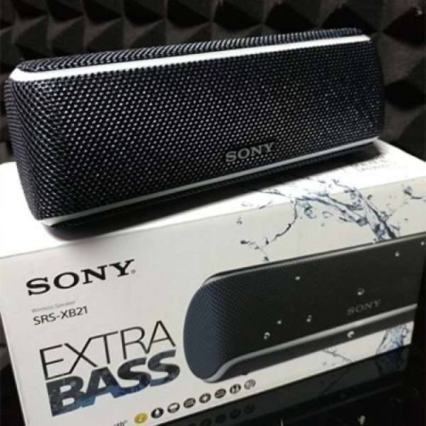 出售 99% 新 SONY SRS XB-21 Bluetooth Speaker (Black color)