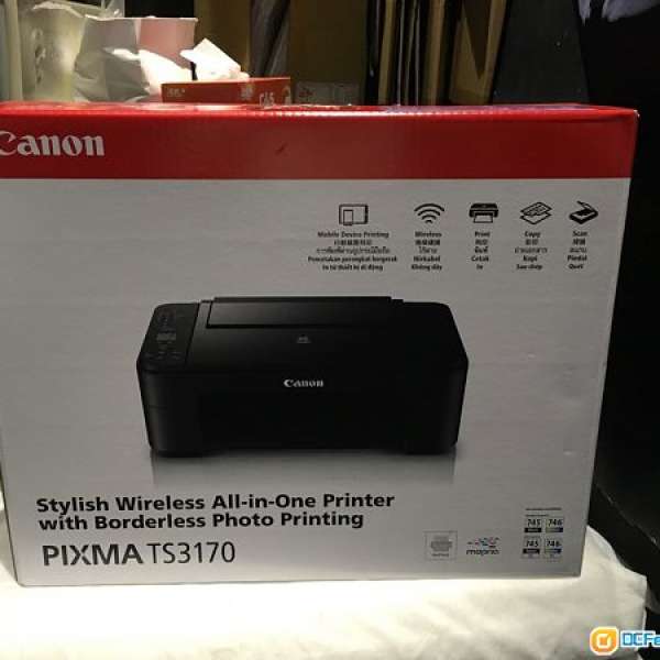 全新Canon Pixma TS3170 printer 連保養