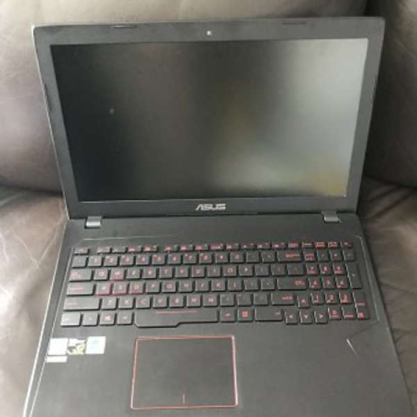 Asus gaming notebook i7 7700hq 16gb ram Ssd gtx1050