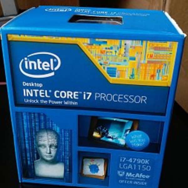 INTEL CPU I7 4790K
