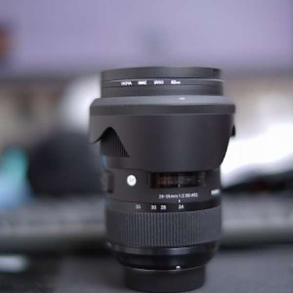 Sigma 24-35mm f/2 DG HSM | A 95% new - Nikon