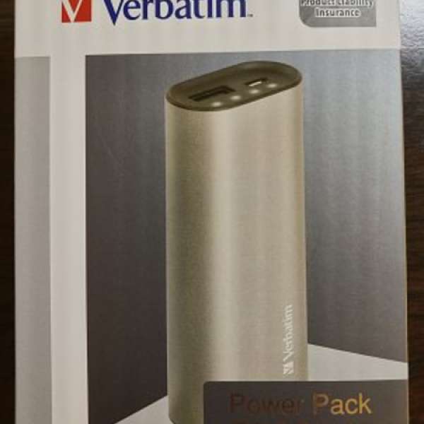 全新 Verbatim Power Pack 5200mAh 尿袋 外置充電器 未開封 行貨