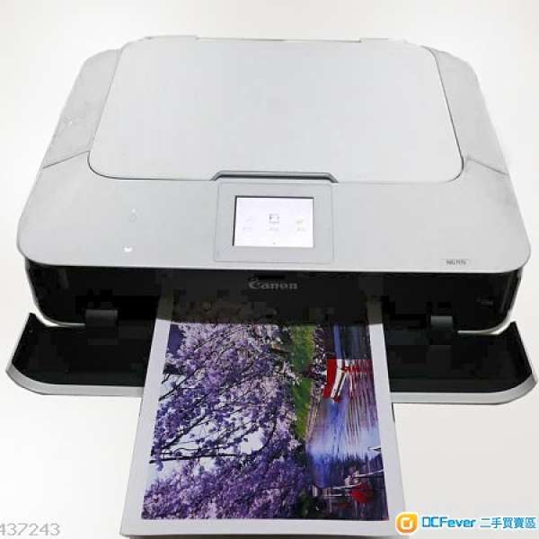 良好無塞頭8成新高級6色墨盒印相canon MG 7170 Scan printer <經App直接印相>WIFI