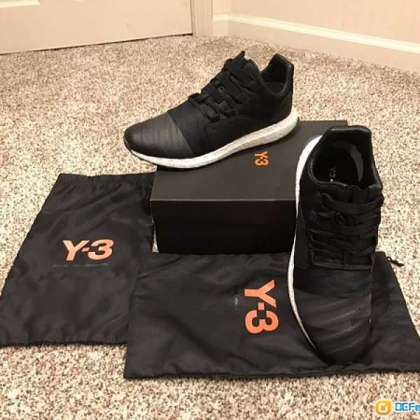 100% new Y3 Kozoko Low Black US8.5 (NMD, nike, adidas)