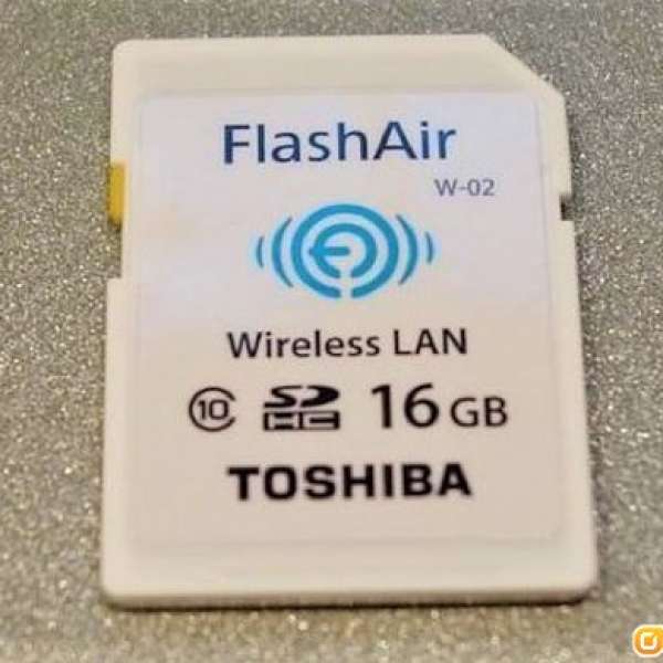 Toshiba FlashAir W-02 16 GB wireless Lan SD 咭