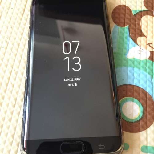 Samsung S7 Edge 128GB 亮黑 皇帝版 G9350 港行 Android 8.0 Oreo