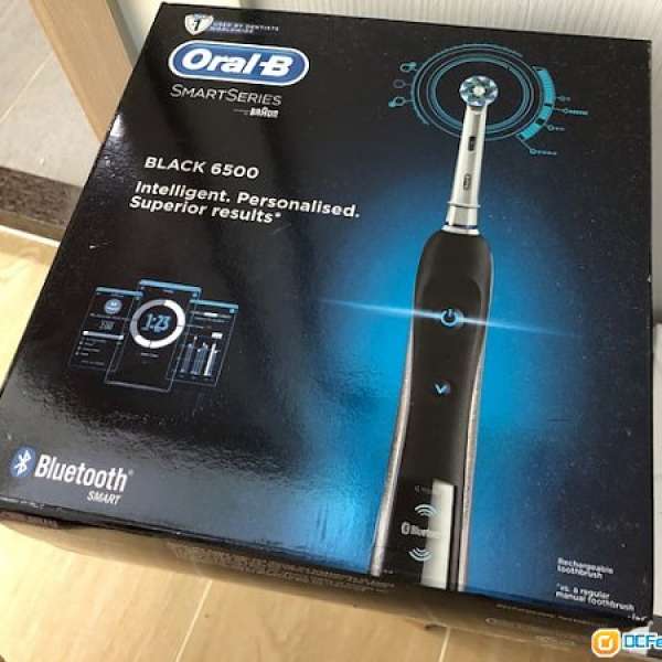 Braun Oral-B Smart Series 6500 Bluetooth Toothbrush 藍牙電動牙刷