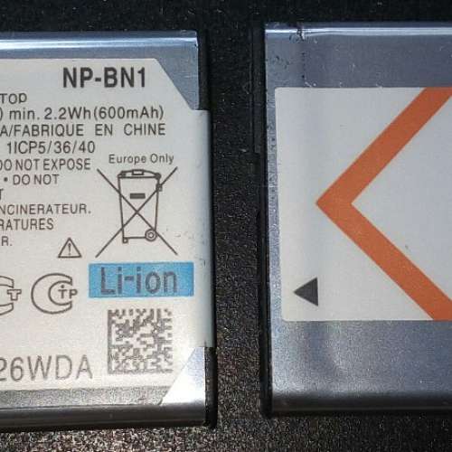 全新 SONY Battery NP-BN1 相機電池