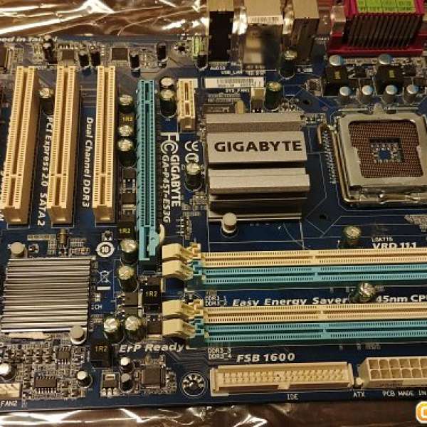 技嘉 Gigabyte GA-P45T-ES3G (rev. 1.3) DDR3 主機板