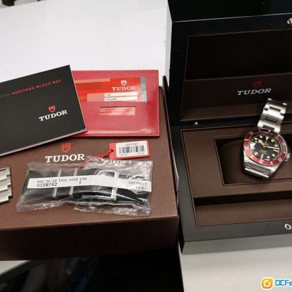 90%新 Tudor HERITAGE BLACK BAY 79220R 79220 鋼帶 41mm