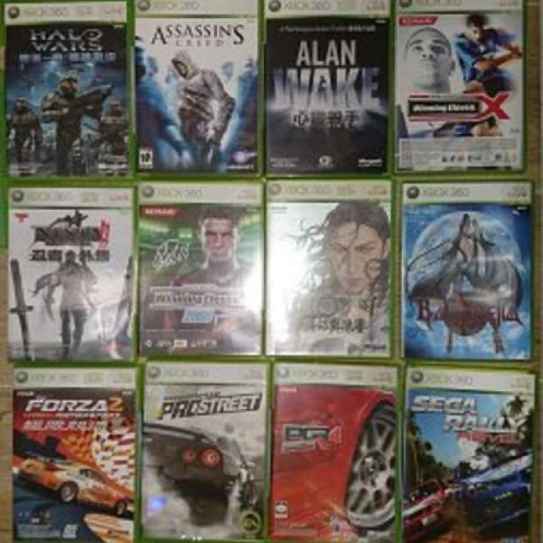 Xbox 360 games 遊戲 多隻