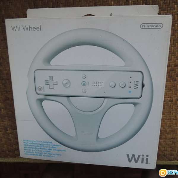 全新  Wii wheel 方向盤 原盒