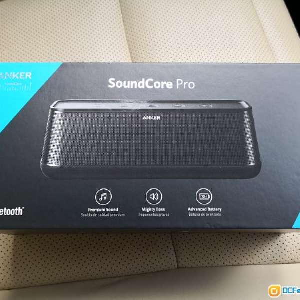 ANKER SoundCore Pro全新全套藍牙喇叭