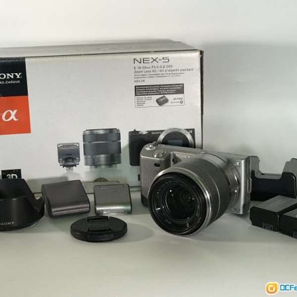 Sony NEX5 無反相機 with SEL 18-55 鏡頭
