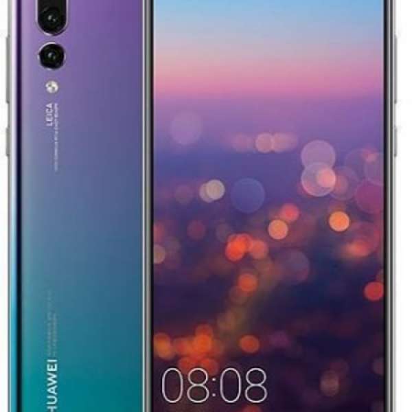 售 99.9999% 新 Huawei P20 Pro 6+128 極光色 香港行貨 有單有保養