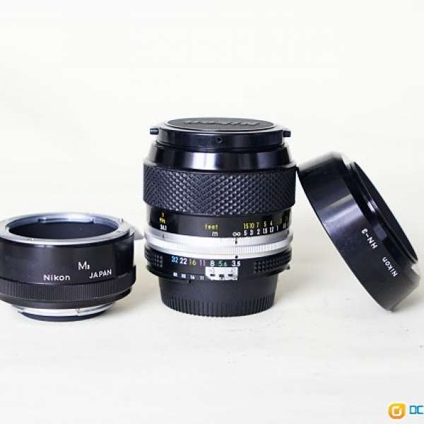 Nikon Micro-Nikkor-P Auto 55mm f/3.5 (Ai'd)