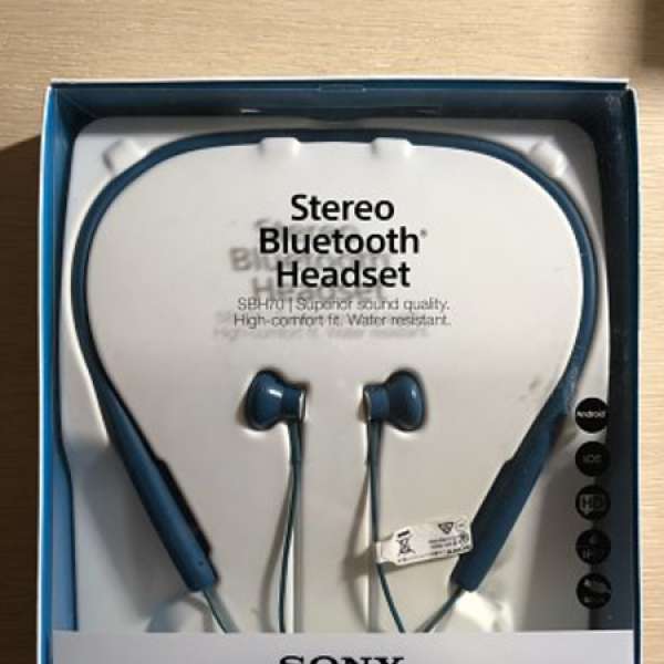 Sony stereo Bluetooth headset 防水藍牙耳機 90% new not airpod SBH70