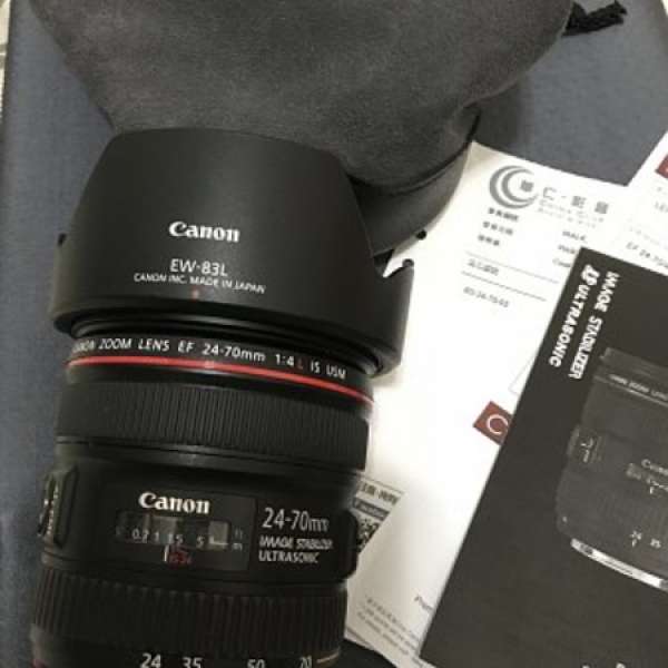Canon 24-70mm f4L is