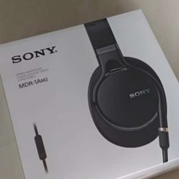 全新 未開封 水貨 正貨 Sony MDR-1AM2 耳機 (黑色)