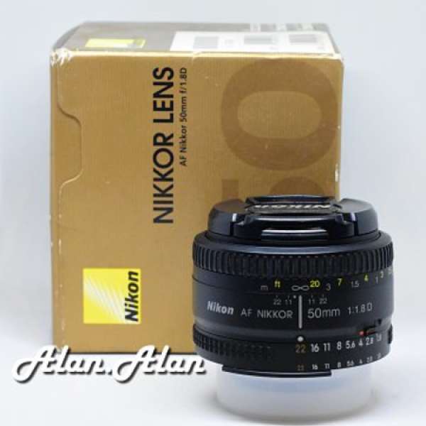 NIKON NIKKOR AF 50mm F1.8 D F Mount (FX Full Frame 合用)