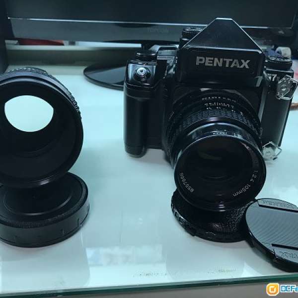 Pentax 67ii 連105mm加200mm鏡