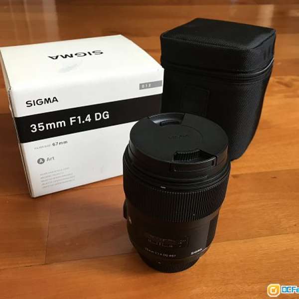 Sigma 35mm f/1.4 DG HSM Art (For Nikon)