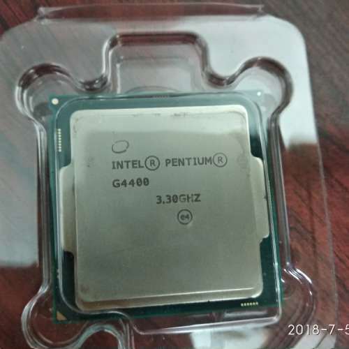 二手 INTEL PENTIUM G4400 3.3GHZ LGA1151 CPU