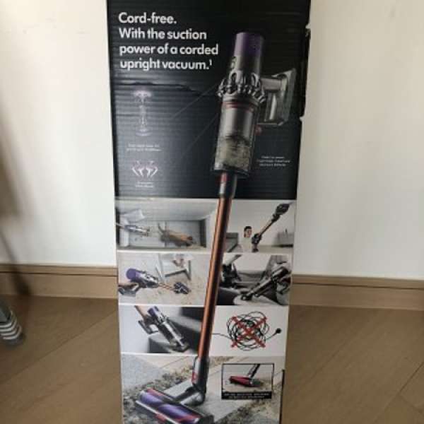 Dyson V10 Absolute 頂級版(6個頭+HEPA FILTER) 英式3腳插