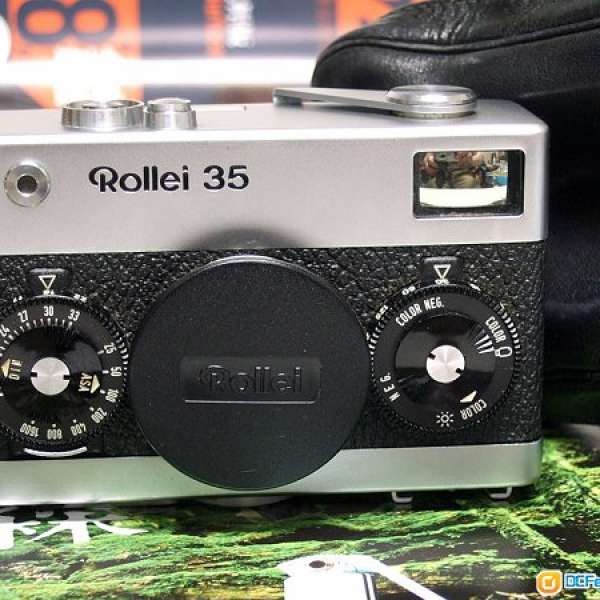 早期德國製 Rollei 35 經典全幅菲林相機，原廠手繩，皮套